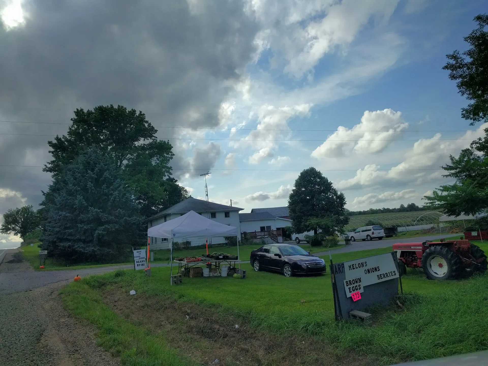 The family farm in Allen, Michigan